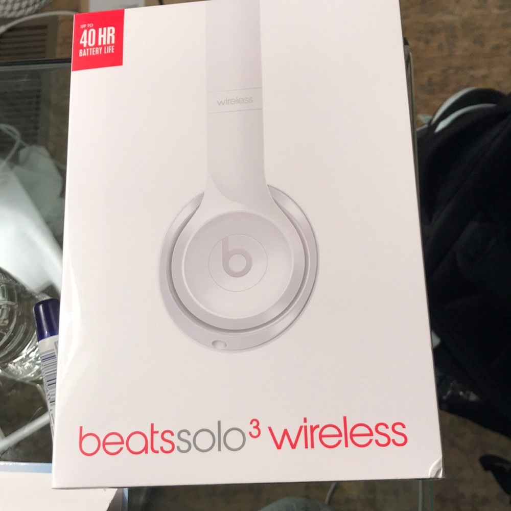 BEATS HEADPHONES never opened